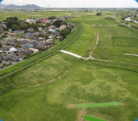 渡良瀬川左岸船津川町