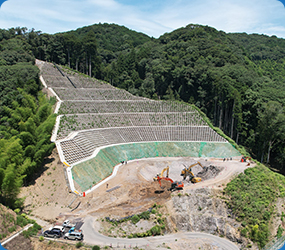 河津下田道路箕作地区北道路建設工事